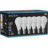 Mexen Nova 6x LED Крушка E14, G45, 9W, Студена - 6500K, 945 lm - L101-E14-0965-01x06