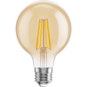 Mexen Vintis 6x LED нажежаема жичка крушка E27, G80, 8W, Топло - 2200K, 750 lm, кехлибар