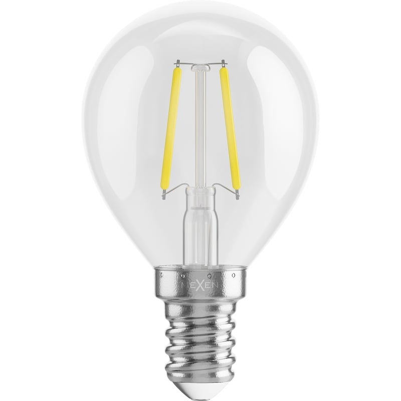 Mexen Vintis 3x LED нажежаема крушка E14, G45, 2W, Неутрална - 4000K, 240 lm, прозрачна