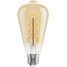 Mexen Vintis 6x LED крушка с нажежаема спирала, E27, ST64, 6W, Топла - 2700K, 530 lm,