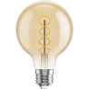 Mexen Vintis 10x крушка с нажежаема жичка спирала LED E27, G80, 2W, Топла - 2200K, 170 lm,