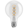 Mexen Vintis 6x LED спирална филаментна крушка E27, G80, 6W, Топла - 2700K, 630 lm,