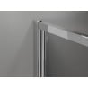 Mexen Exo-3S душ кабина 3-стенна отваряема 80 x 75 см, прозрачна, хром