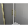 Mexen Exo-B Duo 3S 3-стенна душ кабина с отваряща се врата 70 x 70 см, прозрачна,