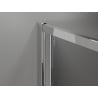 Mexen Exo-3S 3-стенен сгъваем душ параван 95 x 95 cm, прозрачен, хром - 816-095-095-01-00-3S