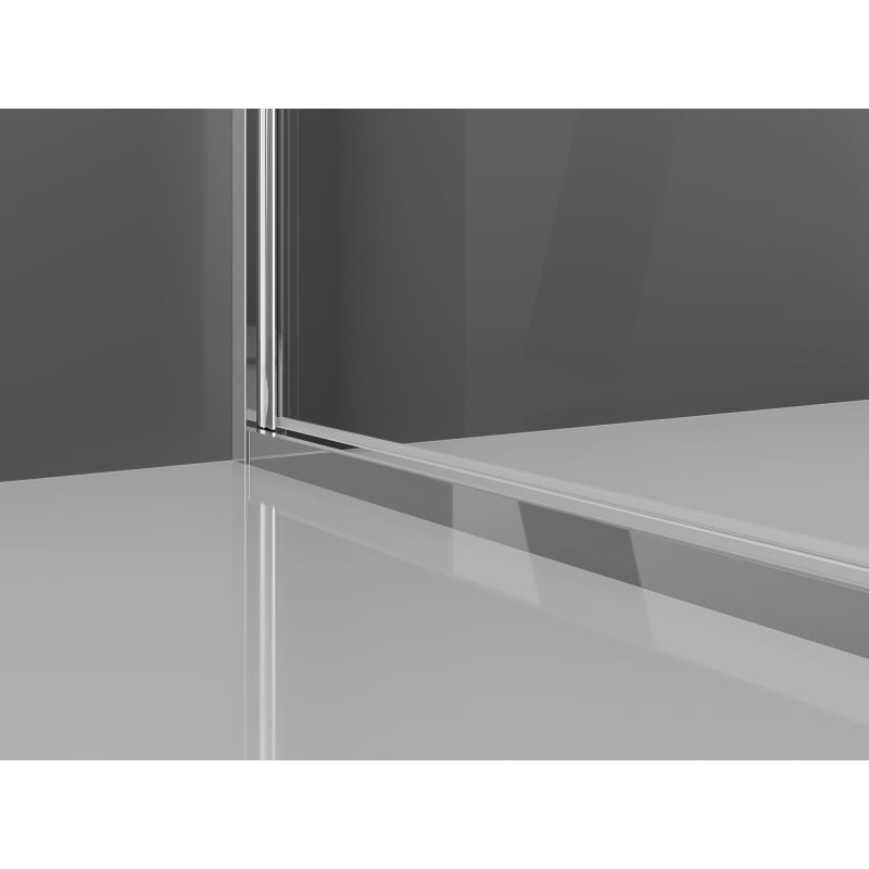 Mexen Exo-3S душ кабина 3-стенна отваряема 75 x 85 см, прозрачна, хром
