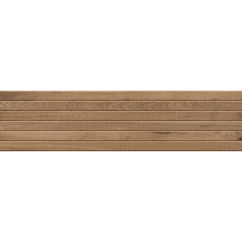 Mexen Western Wood Орехов остъклен гранитогрес, ректифициран, G1, дървоподобна