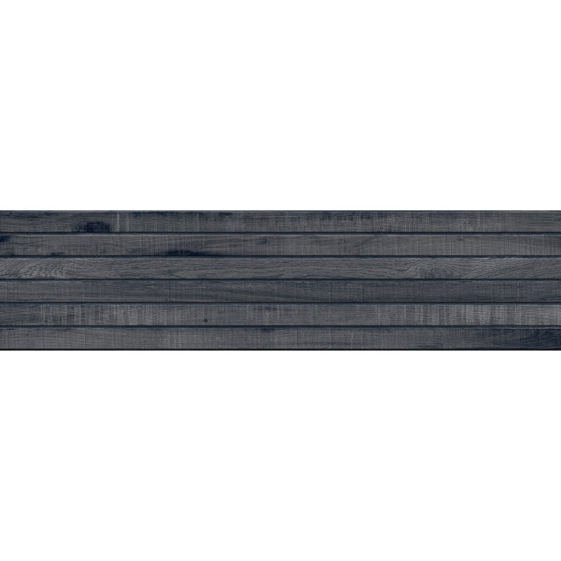 Mexen Western Wood Неро остъклен гранитогрес ректифициран G1, плочка стенна