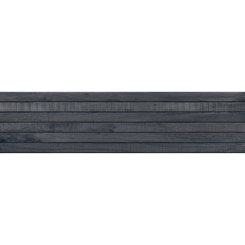 Mexen Western Wood Неро остъклен гранитогрес ректифициран G1, плочка стенна