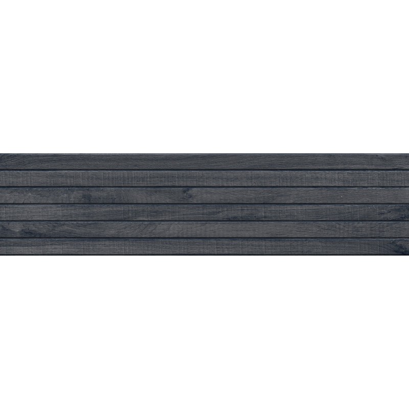 Mexen Western Wood Неро остъклен гранитогрес ректифициран G1, плочка стенна