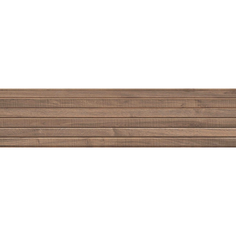 Mexen Mulberry Wood Кафяв гланциран ректифициран гранитогрес G1, стенна плочка