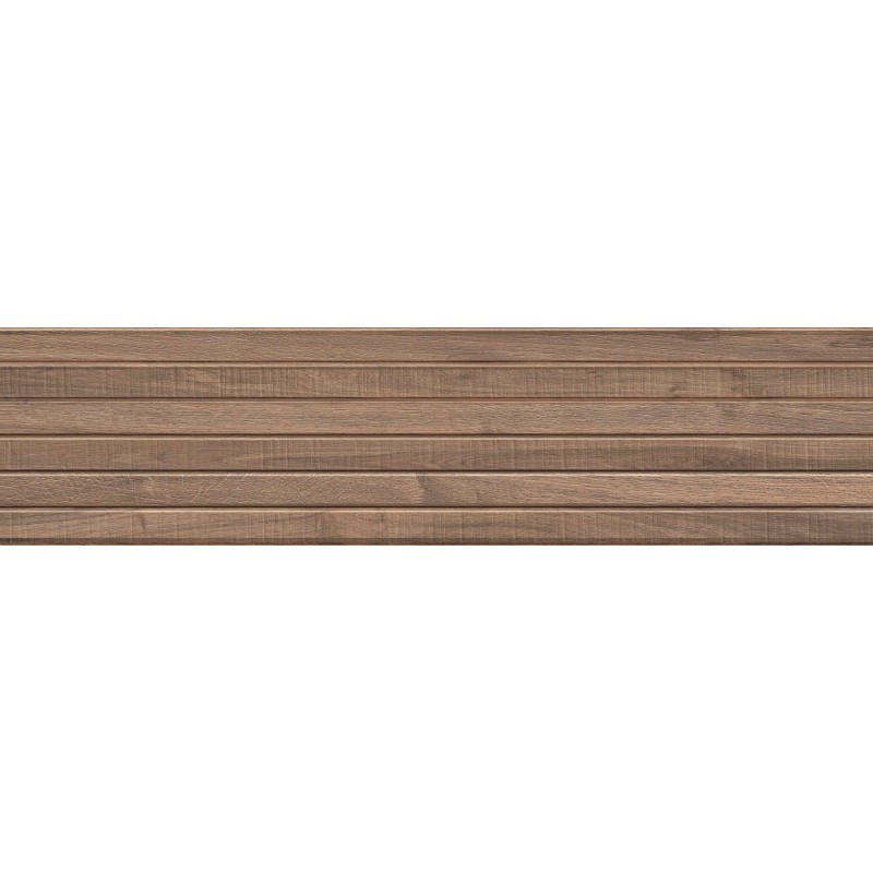 Mexen Mulberry Wood Кафяв глазуриран ректифициран гранитогрес, стенна плочка