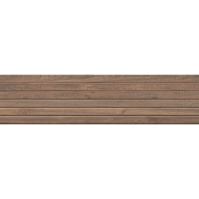 Mexen Mulberry Wood Кафяв гланциран ректифициран гранитогрес G1, стенна плочка