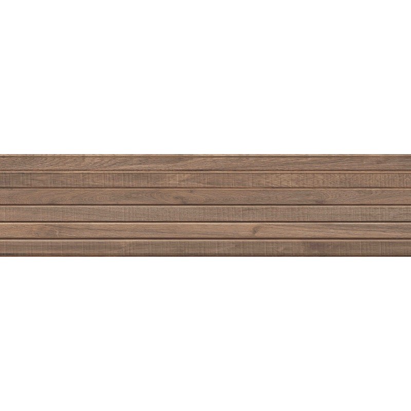 Mexen Mulberry Wood Кафяв глазуриран ректифициран гранитогрес, стенна плочка