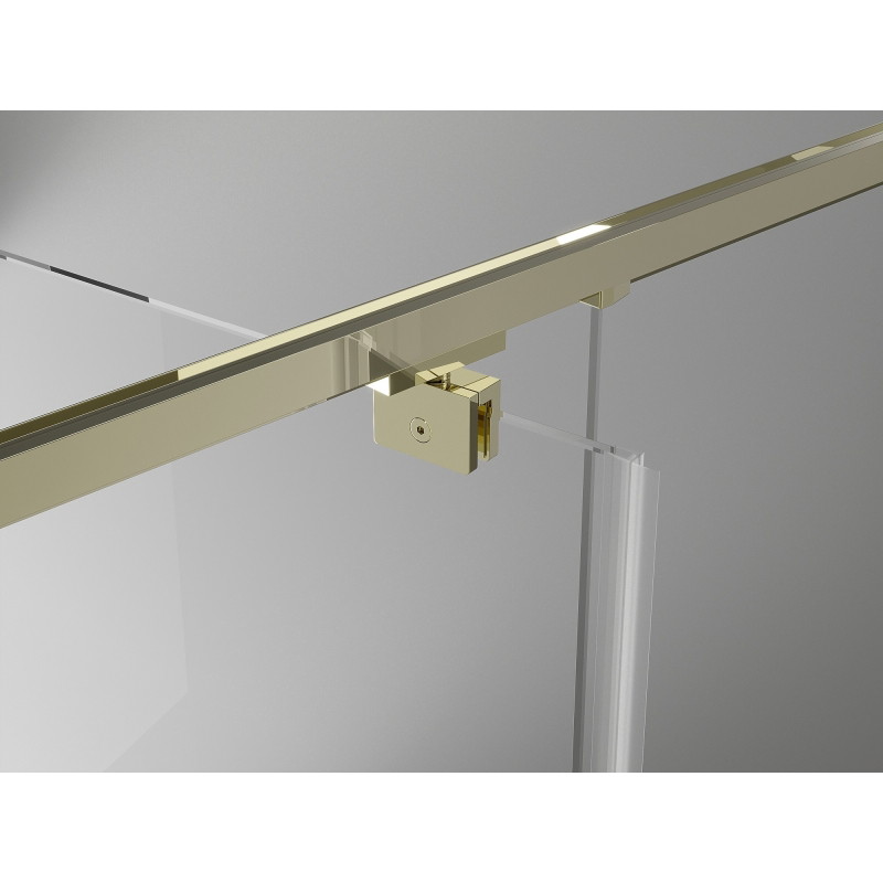 Mexen Exo-R 3S душ кабина с 3 стени, отваряеми врати, 130 x 90 см, прозрачна,