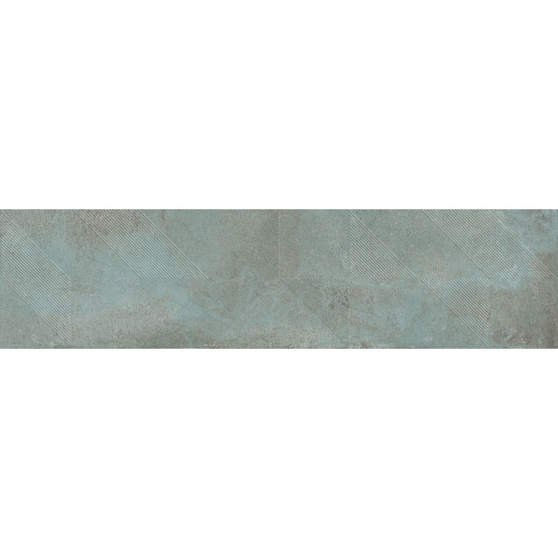 Mexen Lassa Spiga Aqua глазирана стенна плочка ректифицирана G1, 120 x 30 см, мат