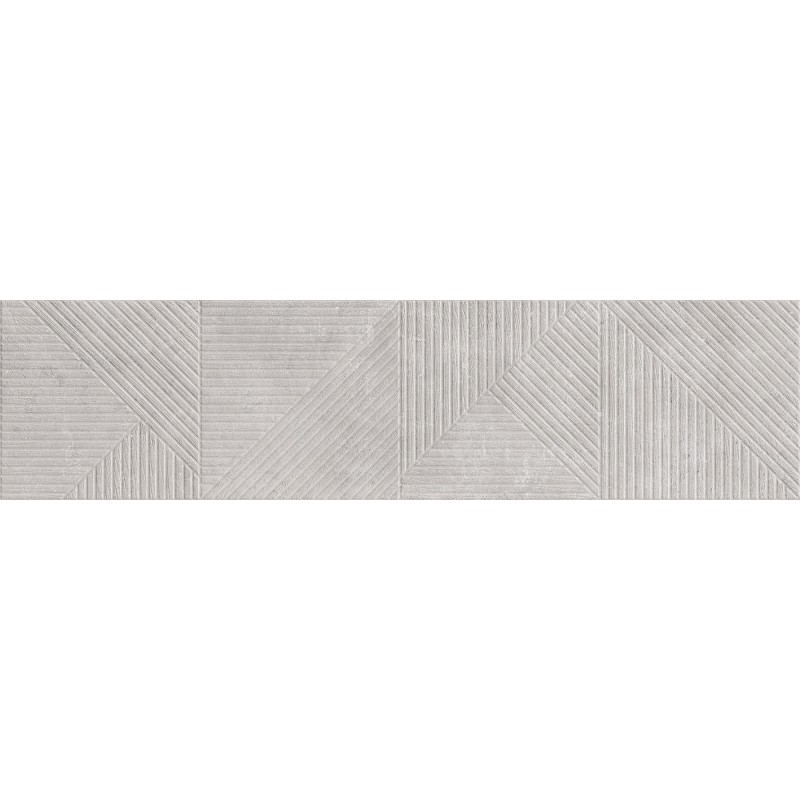 Mexen Magnifica Авеню Грис глазирани ректи. G1, стенна плочка 120 x 30 см, мат