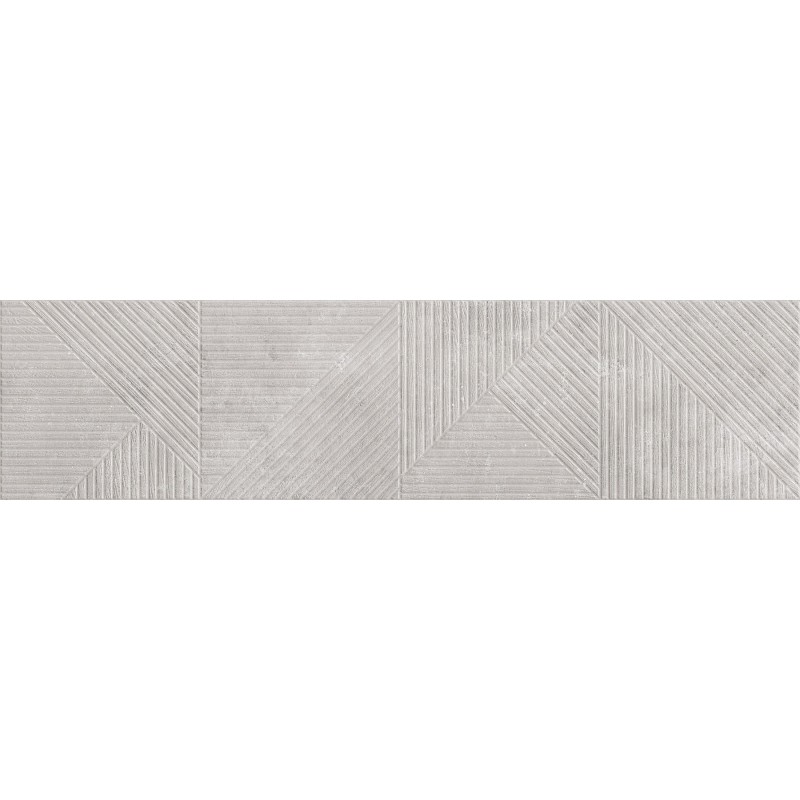 Mexen Magnifica Авеню Грис глазирани ректи. G1, стенна плочка 120 x 30 см, мат