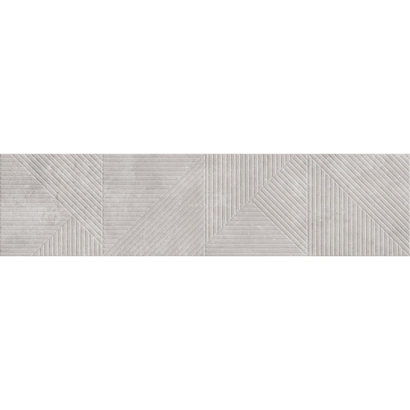 Mexen Magnifica Авеню Грис глазирани ректи. G1, стенна плочка 120 x 30 см, мат