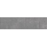 Mexen Magnifica Avenue Nero, полиран гранитогрес рект. G1, стенна плочка 120 x 30 см, мат