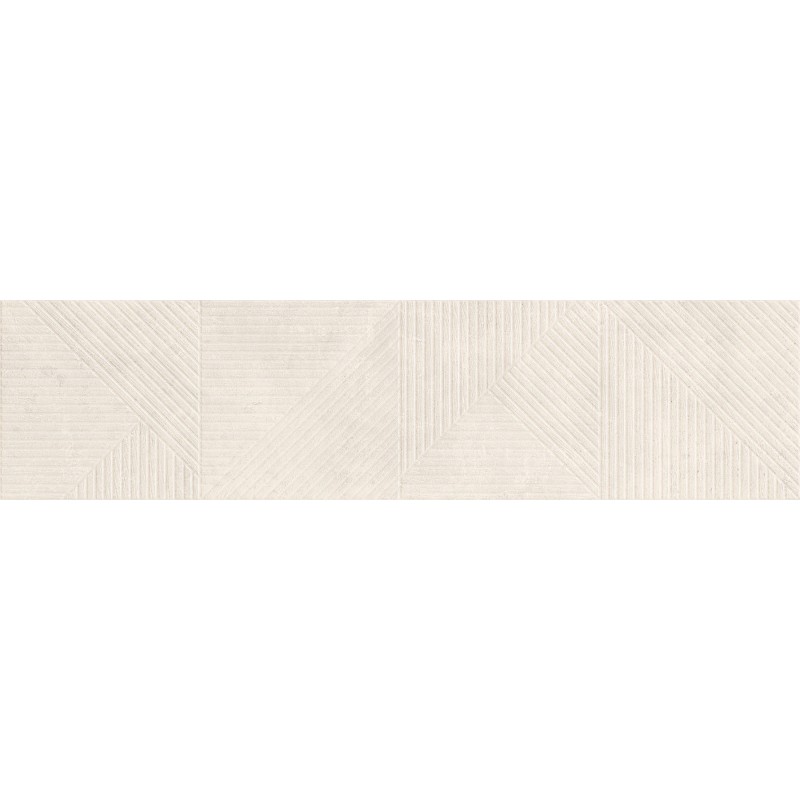 Mexen Magnifica Глазирани рект. плочки Avenue Talc, стенна плочка 120 x 30 см, мат