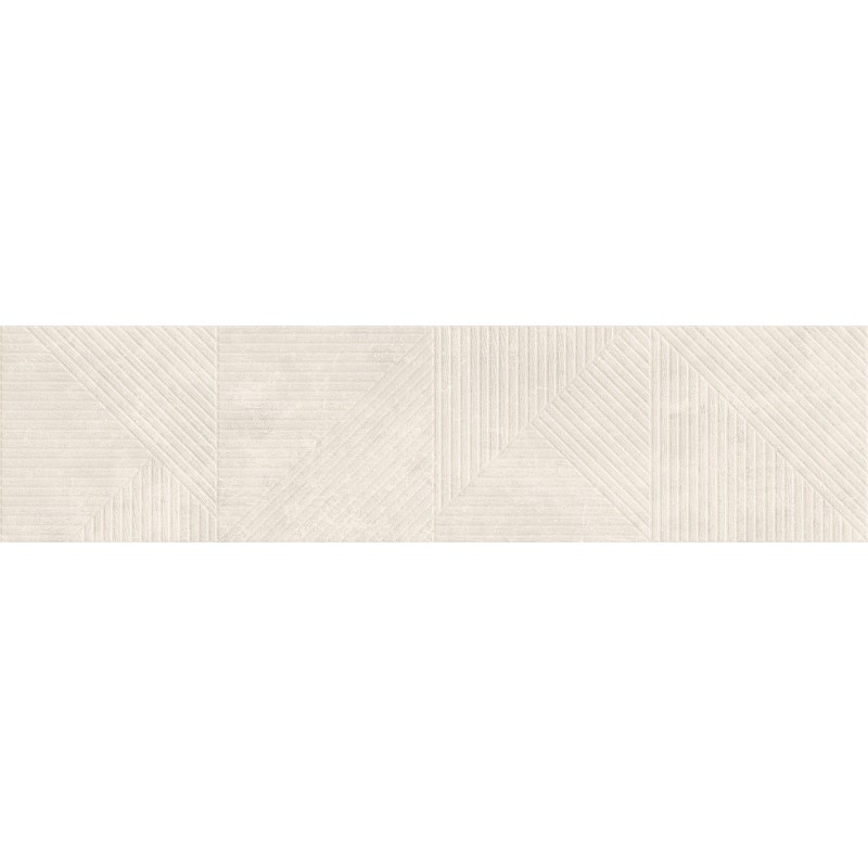 Mexen Magnifica Глазирани рект. плочки Avenue Talc, стенна плочка 120 x 30 см, мат