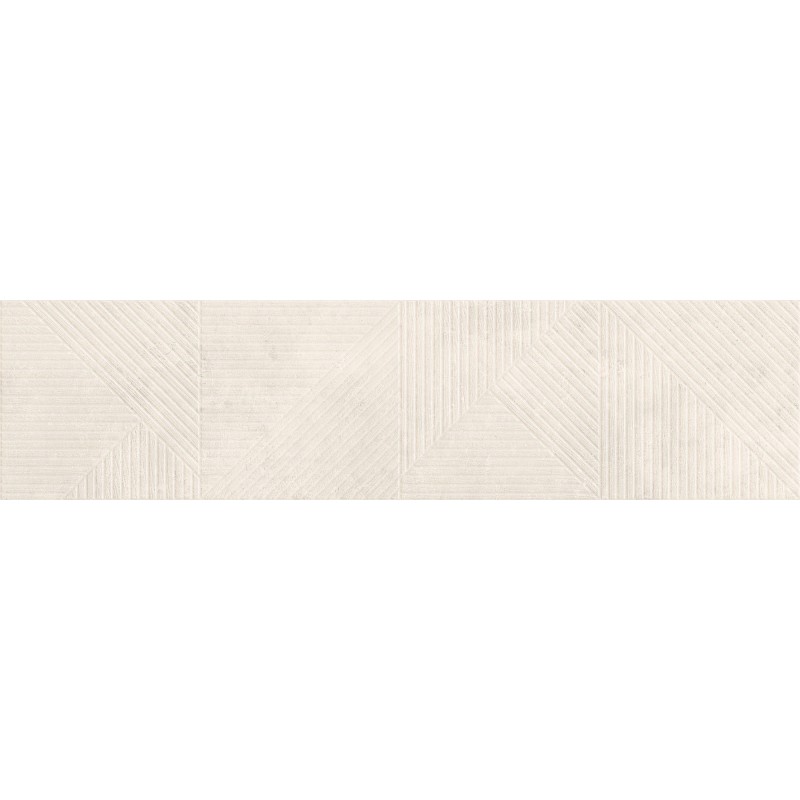 Mexen Magnifica Глазирани рект. плочки Avenue Talc, стенна плочка 120 x 30 см, мат