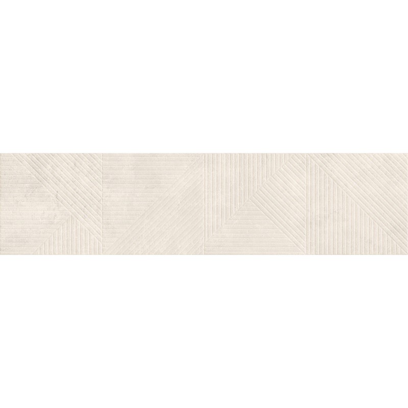 Mexen Magnifica Глазирани рект. плочки Avenue Talc, стенна плочка 120 x 30 см, мат