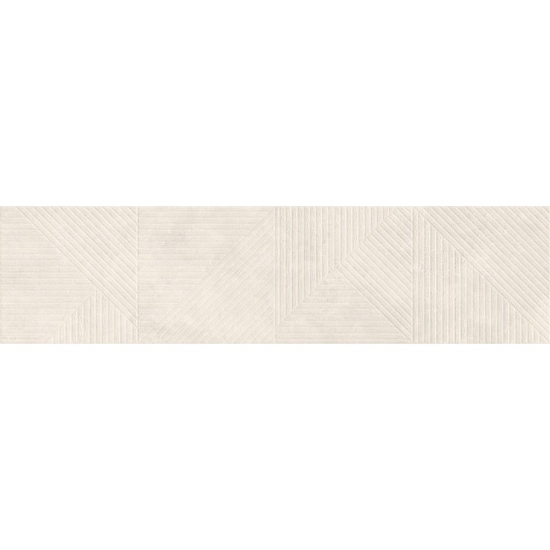 Mexen Magnifica Глазирани рект. плочки Avenue Talc, стенна плочка 120 x 30 см, мат