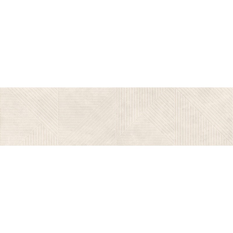 Mexen Magnifica Глазирани рект. плочки Avenue Talc, стенна плочка 120 x 30 см, мат