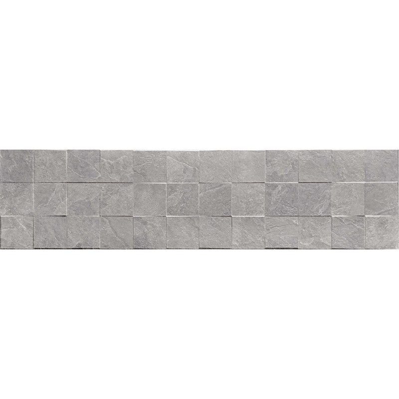 Mexen Icon Lyon Grigio глазирани рект. G1, стенна плочка 120 x 30 см, мат - TL712-120-030-51