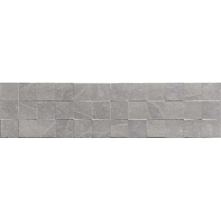 Mexen Icon Lyon Grigio глазирани рект. G1, стенна плочка 120 x 30 см, мат - TL712-120-030-51