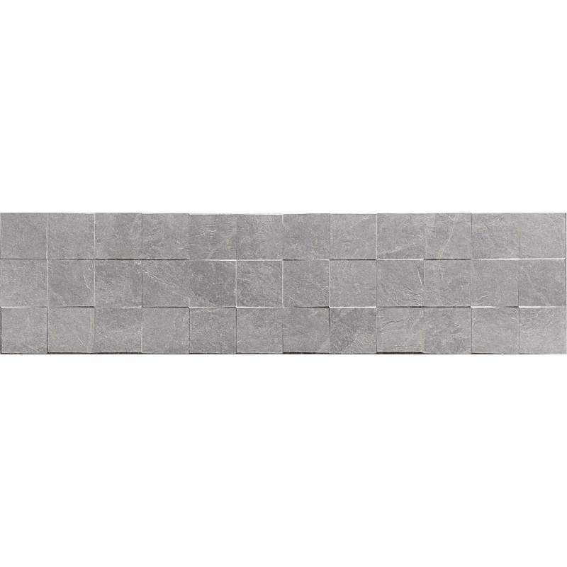 Mexen Icon Lyon Grigio полиран ректифициран гранитогрес за стена 120 x 30 см, мат