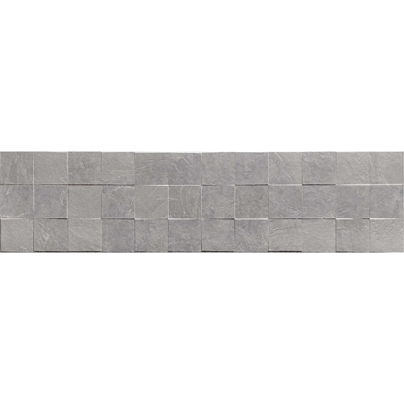 Mexen Icon Lyon Grigio полиран ректифициран гранитогрес за стена 120 x 30 см, мат
