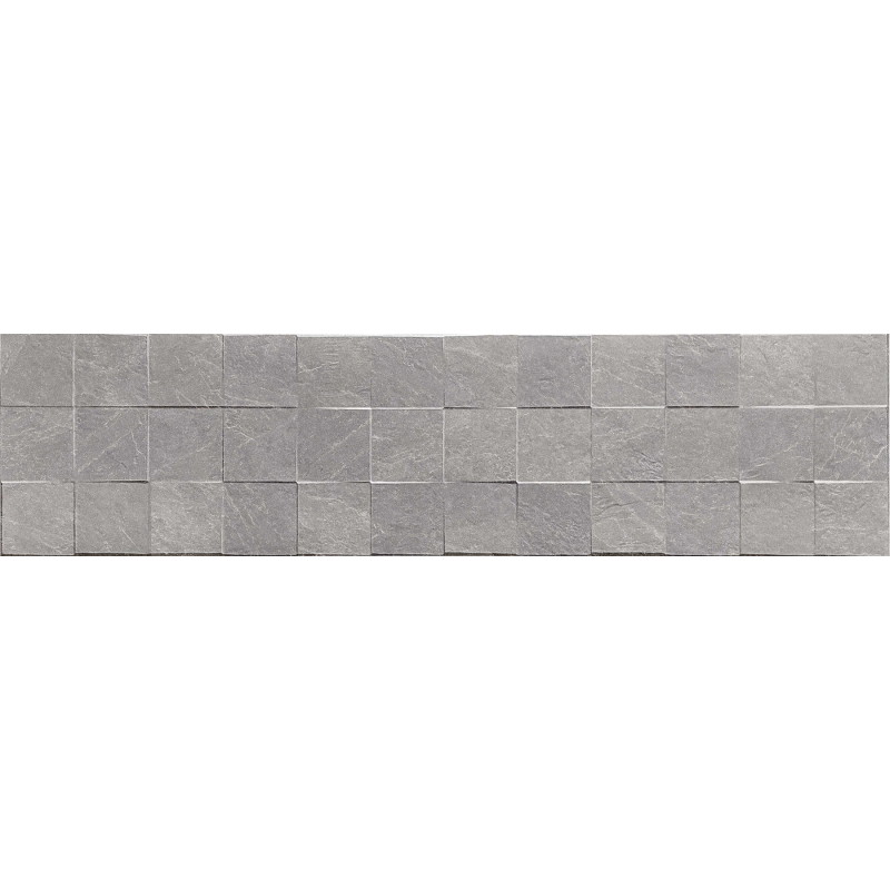 Mexen Icon Lyon Grigio глазирани рект. G1, стенна плочка 120 x 30 см, мат - TL712-120-030-51