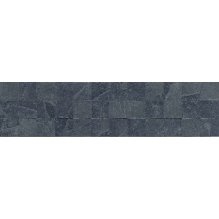 Mexen Icon Lyon Nero глазирана гранитогресна плочка рект. G1, стенна плочка 120 x 30