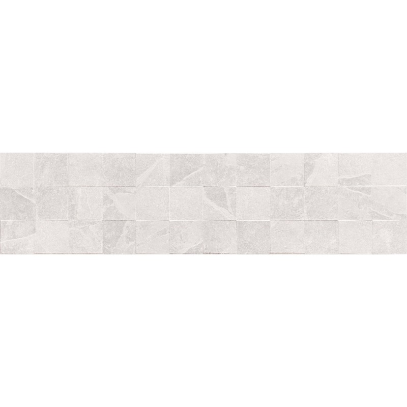 Mexen Icon Lyon Bianco глазиран рект. G1, стенна плочка 120 x 30 cm, мат - TL712-120-030-53