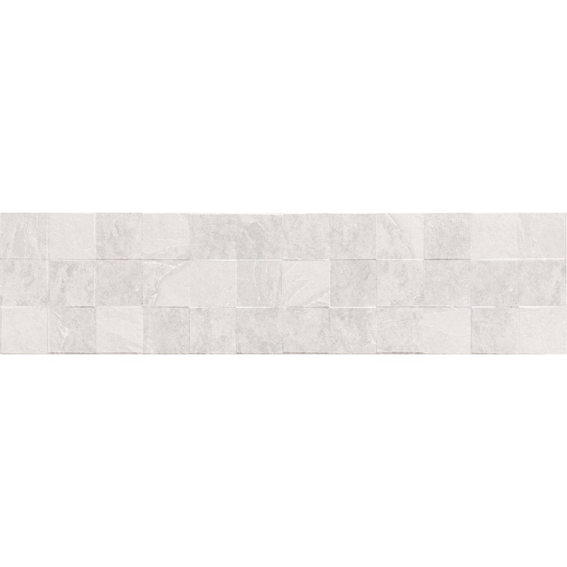 Mexen Icon Lyon Bianco глазиран рект. G1, стенна плочка 120 x 30 cm, мат - TL712-120-030-53