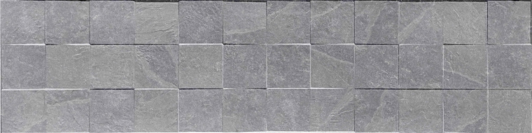 Mexen Icon Lyon Gris полиран керамичен гранит рект. G1, стенна плочка 120 x 30 см,