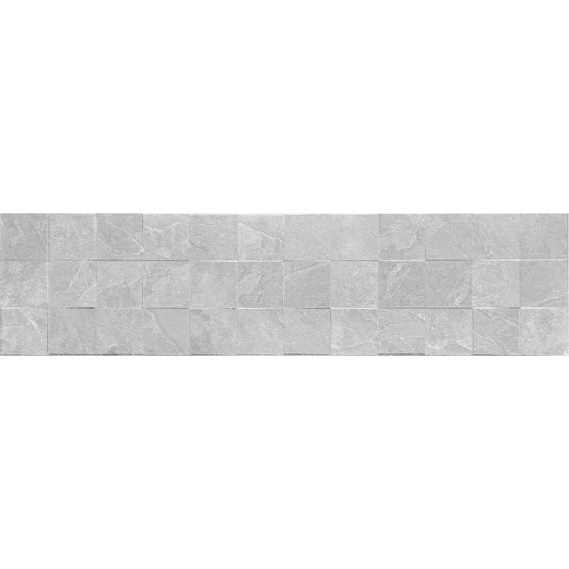 Mexen Icon Lyon Silver полиран гранитогрес, плочка за стена 120 x 30 см, мат