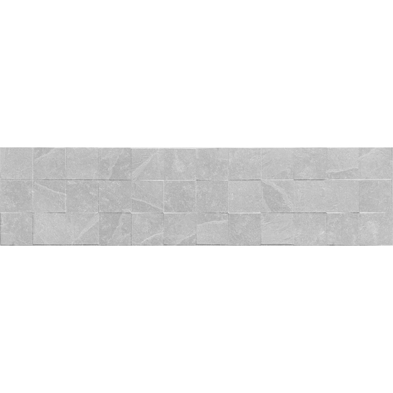 Mexen Icon Lyon Silver полиран гранитогрес, плочка за стена 120 x 30 см, мат