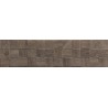 Mexen Riga Lyon Choco остъклен гранитогрес, дървоподобна стенна плочка 120 x 30 см,