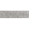 Mexen Riga Lyon Grey плочка от полиран гранитогрес, дървоподобна настенка 120 x 30