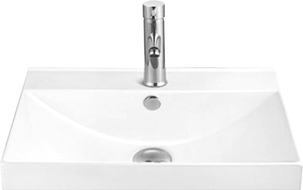 Mexen Mila мивка за вграждане в плот 60 x 46 см, бяла - 25296000