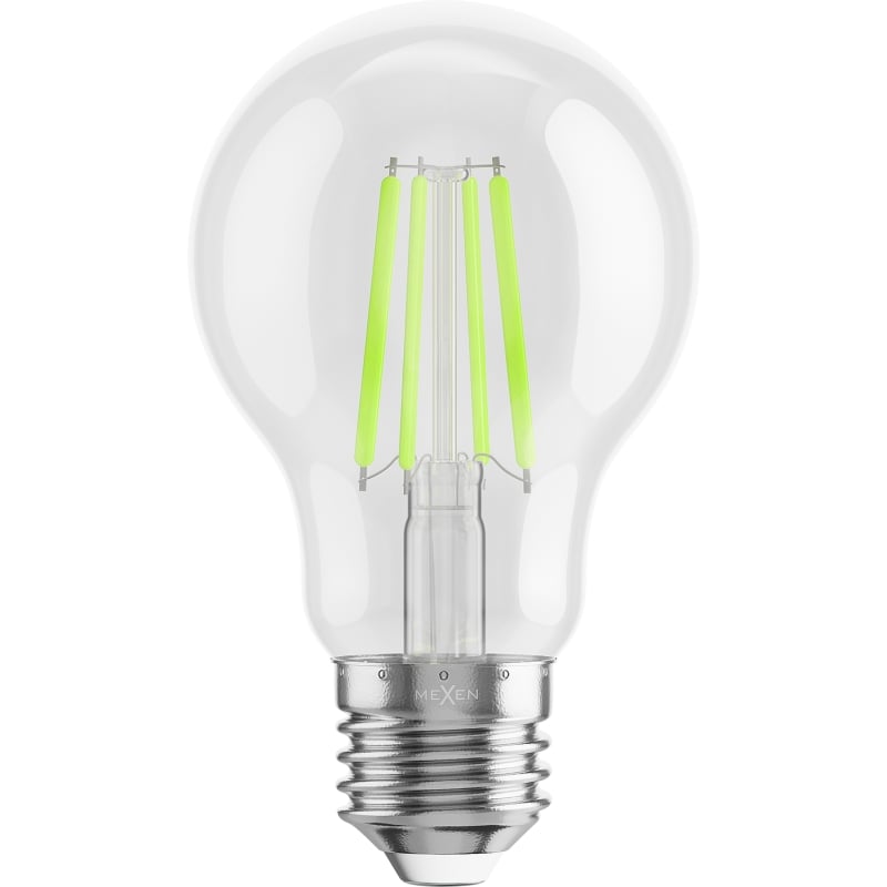 Mexen Vintis LED крушка с нажежаема жичка E27, A60, 4W, 55 lm, зелена - L150-E27-04XX-46