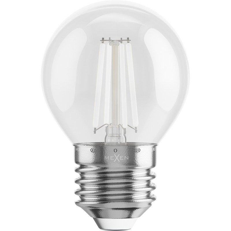 Mexen Vintis 6x LED крушка с нажежаема жичка E27, G45, 4W, 55 lm, синя - L156-E27-04XX-47x06