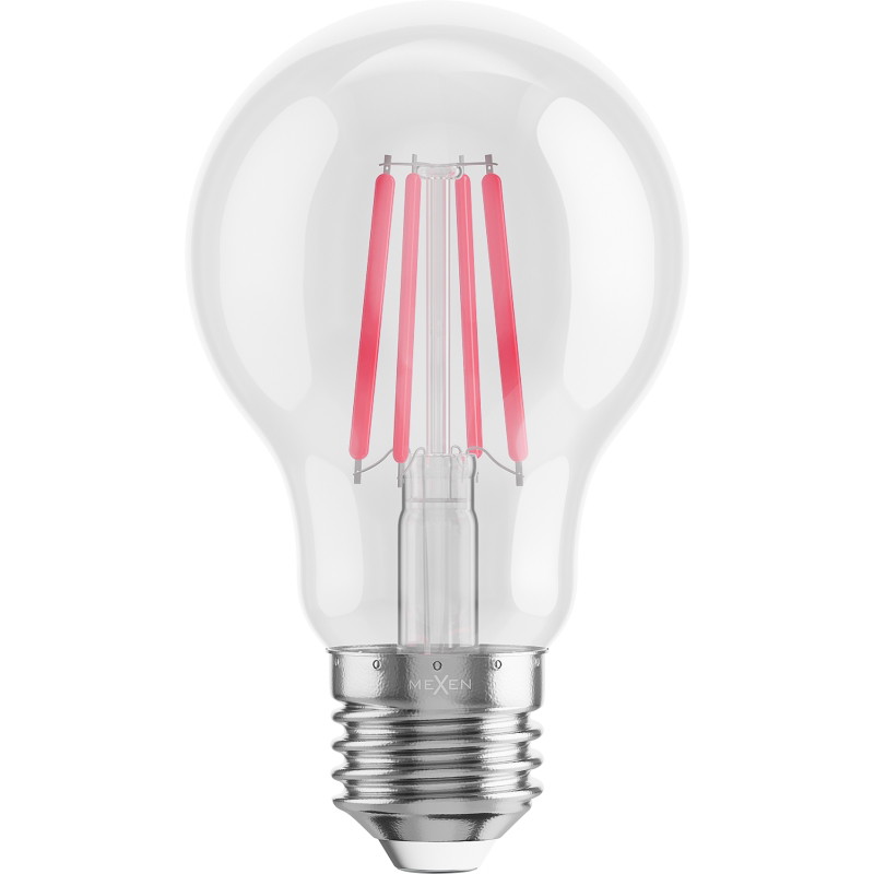 Mexen Vintis 10x LED филаментни крушки E27, A60, 4W, 55 lm, червени - L150-E27-04XX-45x10