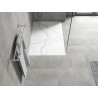 Mexen Hugo правоъгълна душ корито SMC 130 x 90 cm, бял камък - 42159013