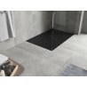 Mexen Hugo правоъгълна душ кабина SMC 110 x 80 см, черен камък - 42758011