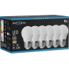 Mexen Nova 6x LED крушка E27, G45, 4W, Топла - 3000K, 420 lm - L101-E27-0430-01x06